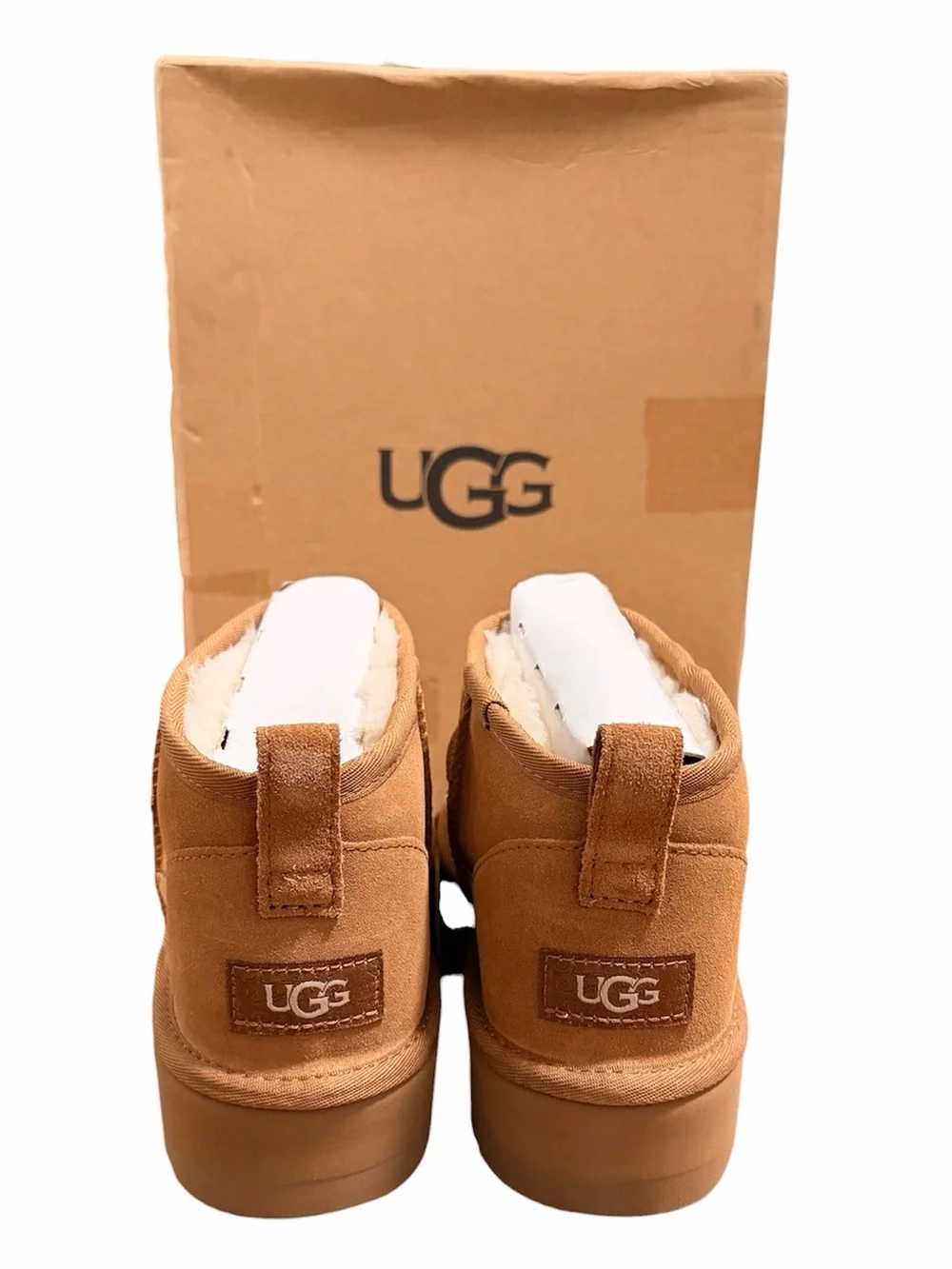 UGG Kids Classic Ultra Mini Platform Boots Chesnut NWT 6, women’s 7.5